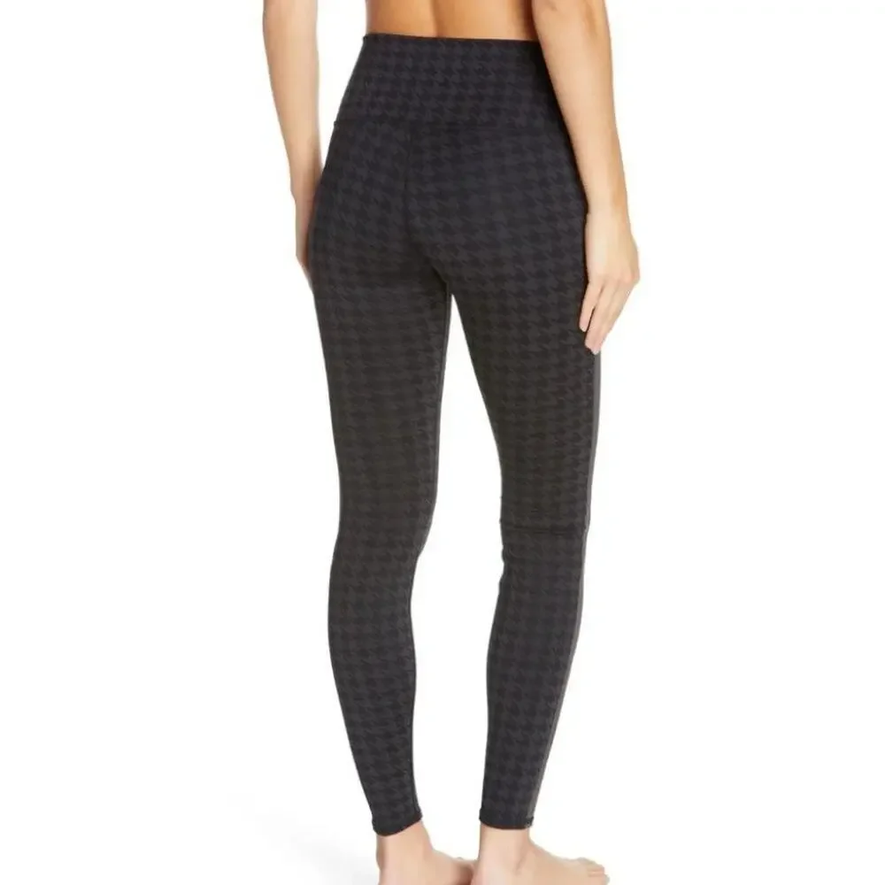 ALO Yoga High Waist Leggings- Jacquard Houndstooth Size XS Extra Small